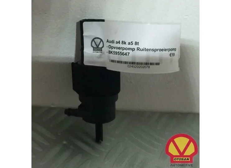 audi a4 8k a5 8t booster pump windshield washer pump 8k5955647