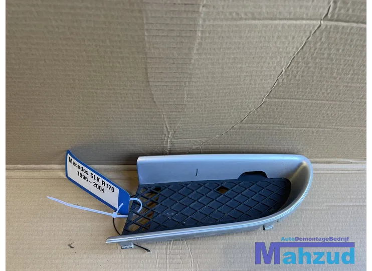Mercedes SLK R170 Links grijs zilver bumper rooster 1996-2004