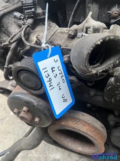 mercedes-s-w220-43-24v-v8-motorblok-motor-113941 — foto 2