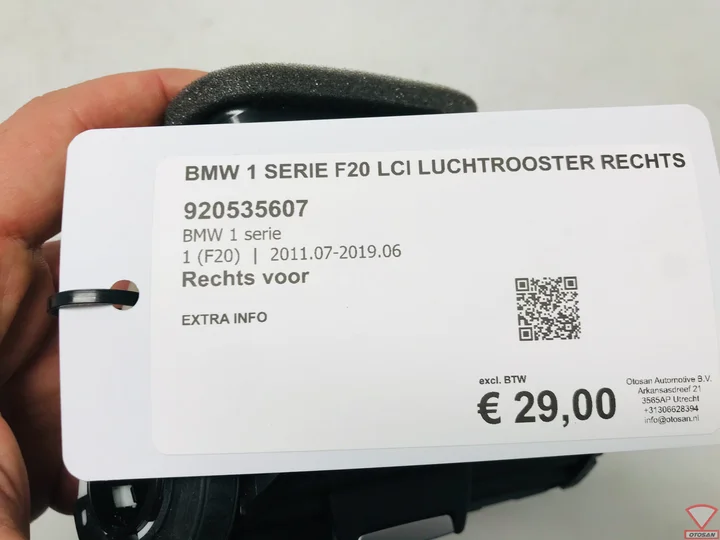 bmw-1-serie-f20-lci-luchtrooster-rechts-920535607 — foto 2