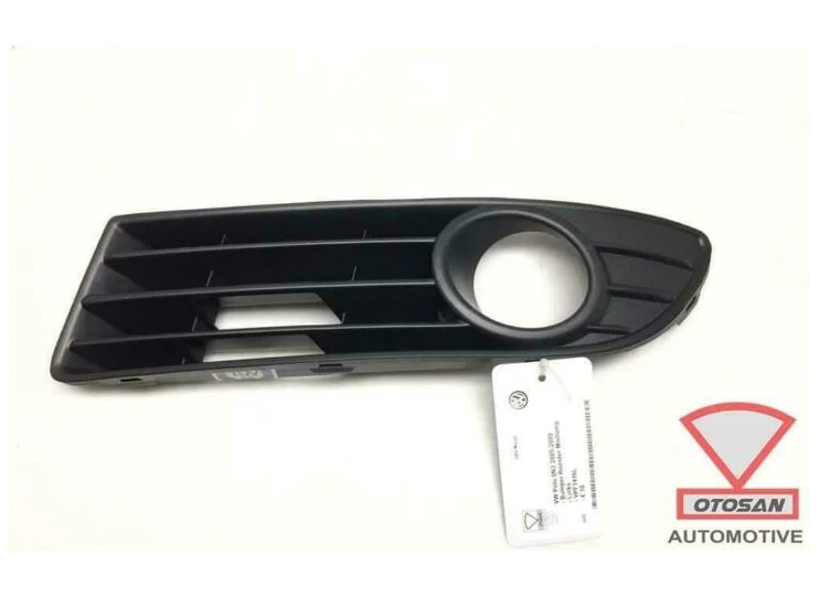 vw polo 05 09 voorbumper rooster mistlamp links nieuw! vpf14