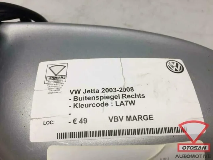 vw-jetta-2003-2008-buitenspiegel-spiegel-rechts-la7w — foto 3