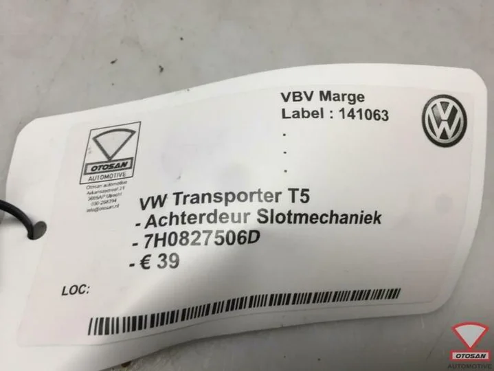 vw-transporter-t5-achterdeur-slotmechaniek-7h0827506d — foto 2