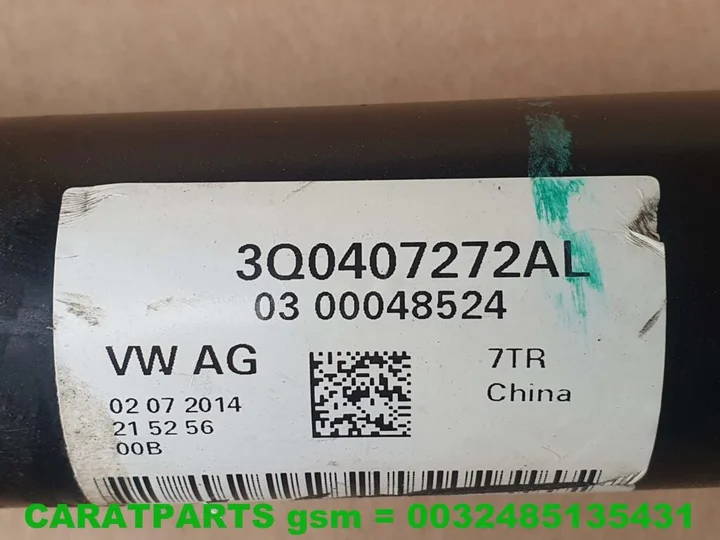 3q0407272al-passat-aandrijfas-tiguan-touran-tarraco-superb — foto 4