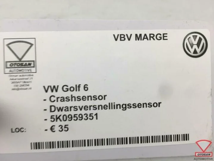 vw-golf-6-crashsensor-airbagsensor-5k0959351 — foto 2