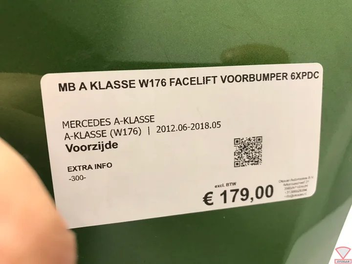 mercedes-a-klasse-w176-facelift-voorbumper-6xpdc-origineel! — foto 6