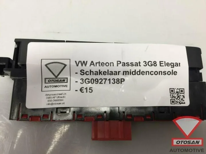 vw-arteon-3g8-2018-stuurverwarming-schakelaar-3g0927138p — foto 2