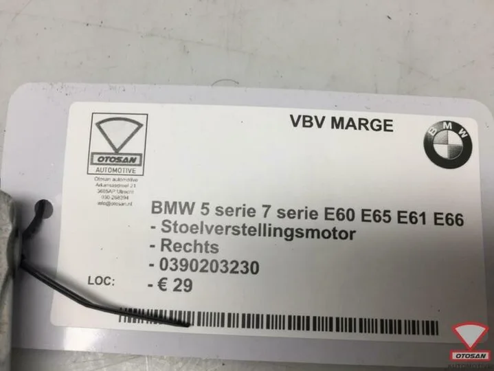 bmw-5-7-e60-e65-e61-stoelverstellingsmotor-rechts-0390203230 — foto 2