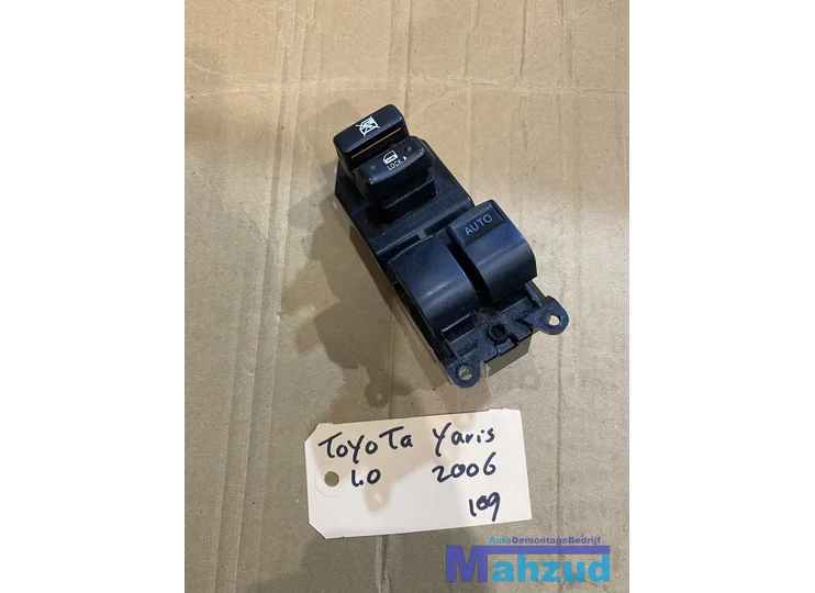 TOYOTA YARIS P9 bestuurders kant Raam schakelaar 192831