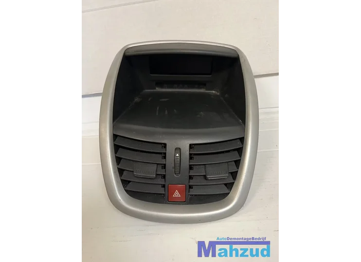 Peugeot 207 Luchtrooster midden display middenconsole 