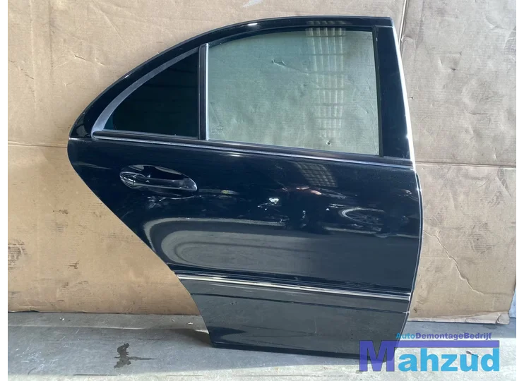 MERCEDES C-KLASSE W203 Zwart Rechts achter deur portier 2000-2007