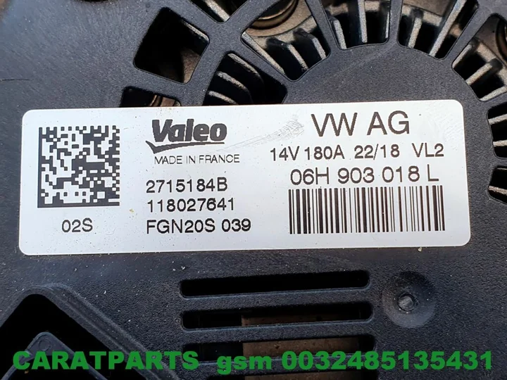 06h903018l-a6-dynamo-a7-alternator-porsche-macan-95b- — foto 4