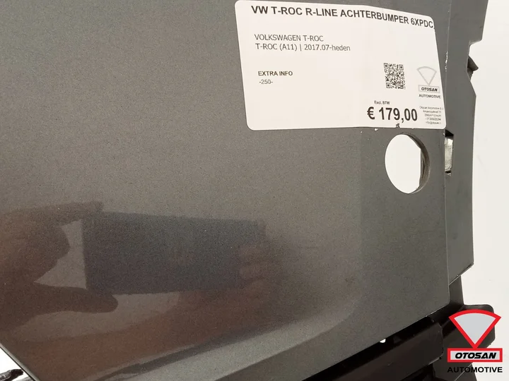 vw-troc-2017-rline-achterbumper-bumper-6xpdc-origineel — foto 4