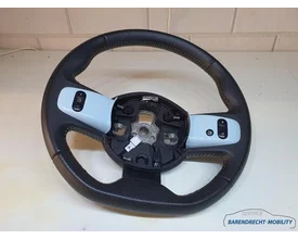 stuurwiel-renault-twingo-iii-3-leer-leder-zwart-blauw-geperforeerd-afgevlakt-484001757r-2014-2020 — foto 2