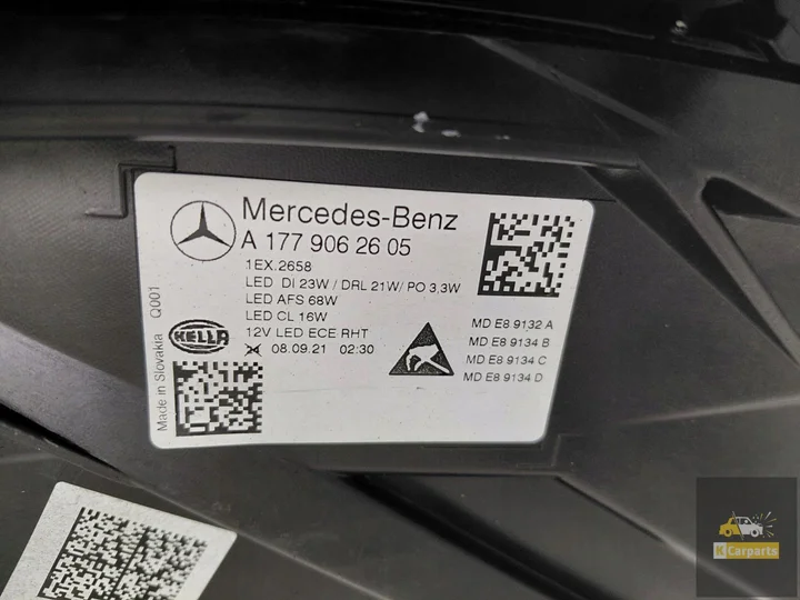 a1779062605-mercedes-aklasse-w177-multibeam-1-module-rechterlamp — foto 3