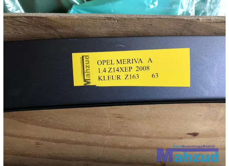 opel-meriva-a-grijs-z163-rechts-rechter-achter-deur-portier