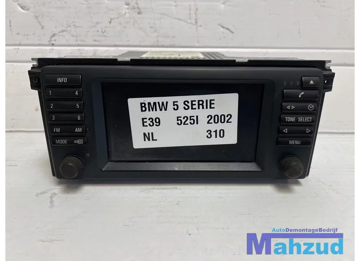 BMW 5 SERIE E39 Touring radio navigatie 1996-2004