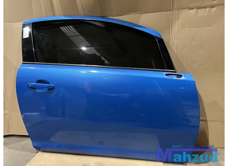 OPEL CORSA D BLAUW Z291 rechter rechts deur portier 2006-2015