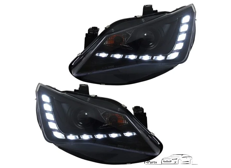 seat ibiza 6J headlight left right set upgrade to LED