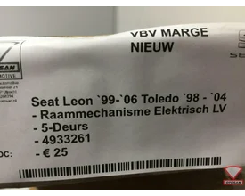 seat-leon-toledo-99-06-raammechanisme-links-voor-elekt.-4933 — foto 3