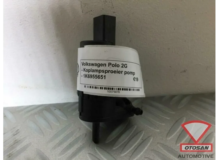 vw polo 2g 2018 pompe lave phares 1k6956651