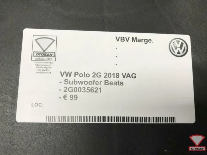 vw-polo-2g-2018-vag-subwoofer-beats-2g0035621 — foto 4