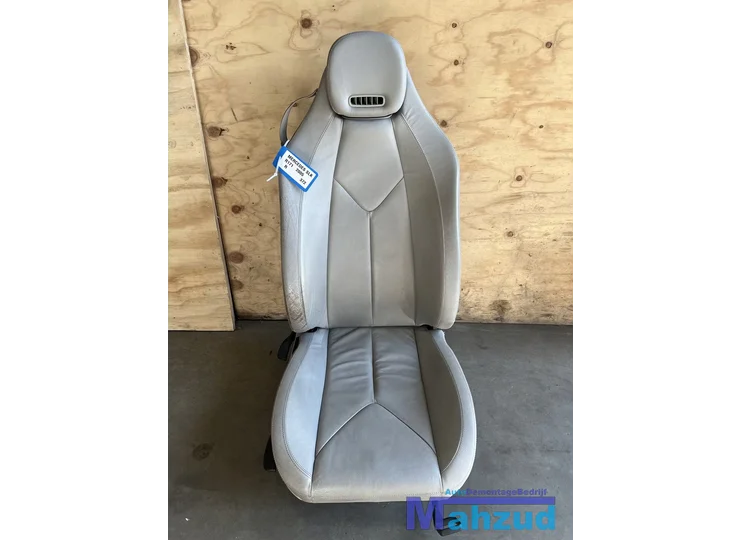 MERCEDES SLK R171 Wit leer stoel passagiers stoel rechts 2004-2011