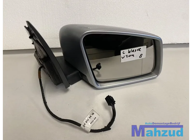 MERCEDES C KLASSE W204 Grijs rechts spiegel mirror right grey