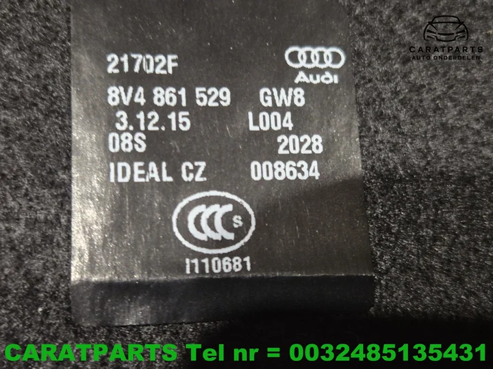 8v4861529-audi-a3-kofferbakmat-a3-vloermat-a3-8v-vloerplaat — foto 11