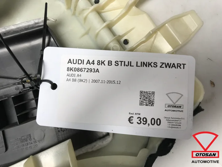 audi-a4-8k-hemeldeel-b-stijl-links-zwart-8k0867293a — foto 2