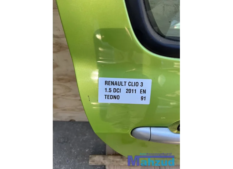 renault-clio-3-groen-tedno-tedn0-rechts-achter-deur-20052014
