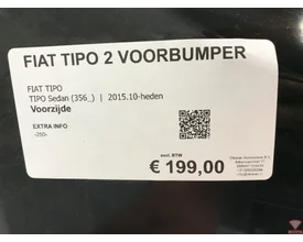 fiat-tipo-2-2015+-voorbumper-bumper-origineel! — foto 4
