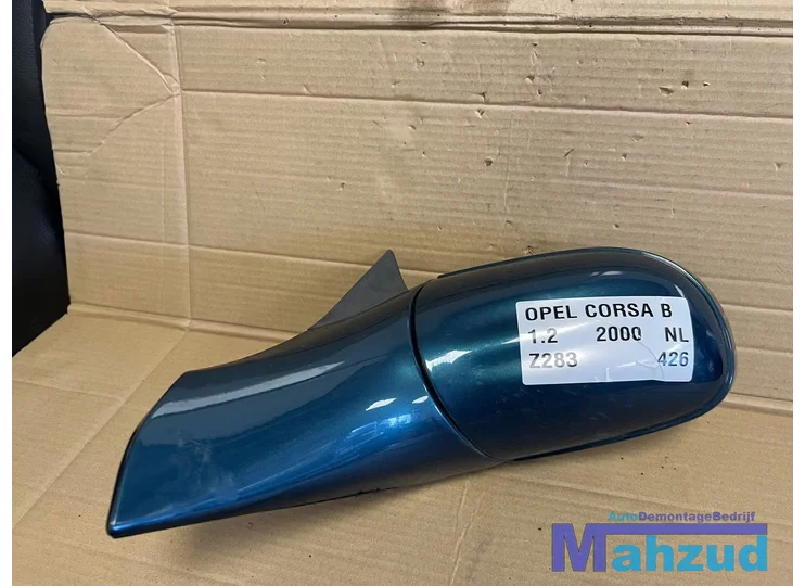 OPEL CORSA B GROEN Z283 Links spiegel buitenspiegel 1994-1999