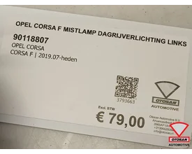 opel-corsa-f-astra-mistlamp-dagrijverlichting-links-90118807 — foto 3