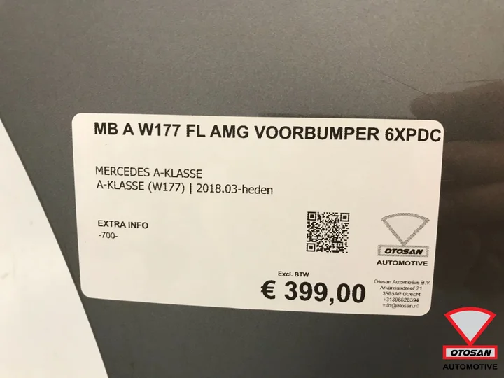 mercedes-a-klasse-w177-facelift-amg-voorbumper-6xpdc-origineel — foto 4