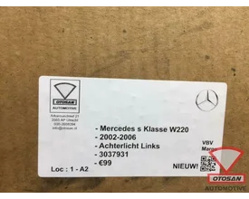 mercedes-s-klasse-w220-2002-2006-achterlicht-links-nieuw!-30 — foto 3