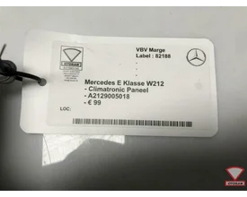 mercedes-e-klasse-w212-climatronic-paneel-a2129005018 — foto 2