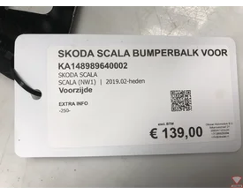 skoda-scala-bumperbalk-voor-bumper-balk-origineel! — foto 2