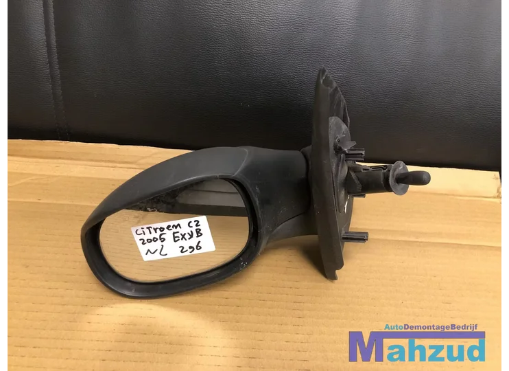 CITROEN C2 LINKS zwart EXYB spiegel buitenspiegel