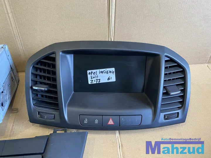 opel-insignia-a-middenconsole-compleet-scherm-radio-cd-speler — foto 3