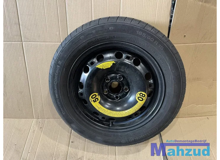 VW SEAT AUDI SKODA reservewiel 5x100 15 inch