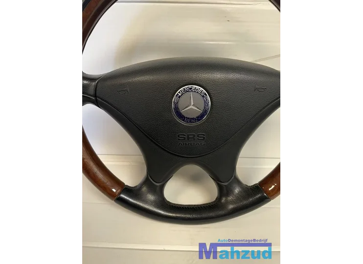 mercedes-slk-r170-hout-stuurwiel-stuur-met-airbag-9604