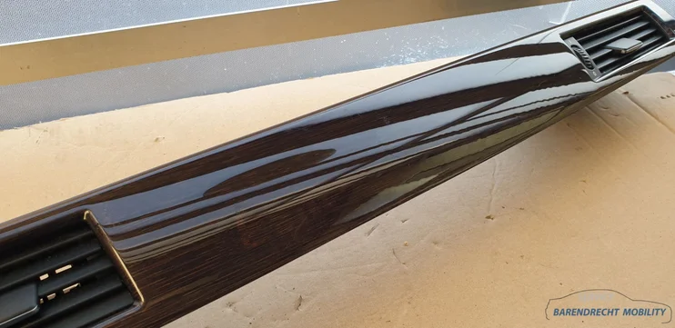 sierlijst-hout-ventilatierooster-e60-e61-5-serie-bmw-dashboard-origineel-gebruikt-2003-2009 — foto 5