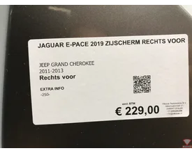 jaguar-e-pace-2019-zijscherm-rechts-voor-origineel! — foto 3