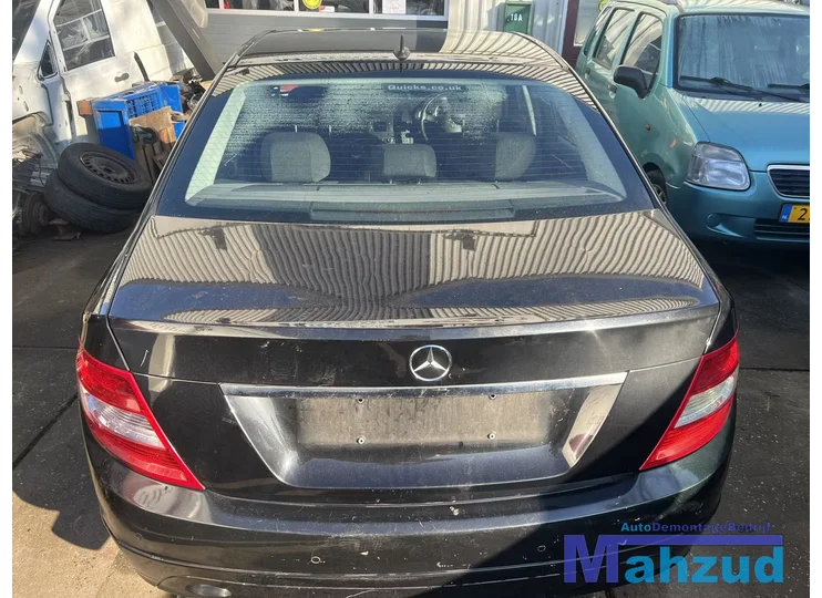 MERCEDES C KLASSE W204 ZWART 197 achterklep 2007-2011
