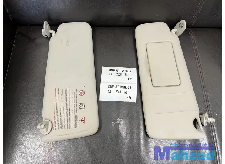 RENAULT TWINGO 2 links rechts zonneklep 2007-2013