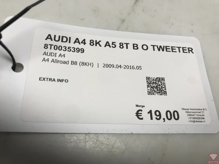 audi-a4-8k-a5-8t-b-o-tweeter-speaker-8t0035399 — foto 3