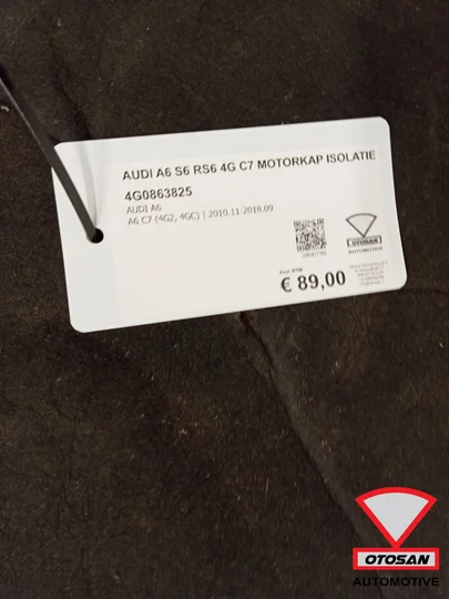 audi-a6-s6-rs6-4g-c7-motorkap-isolatie-4g0863825 — foto 2