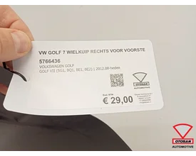 vw-golf-7-wielkuip-modderkuip-rechts-voor-voorste-deel-nieuw — foto 3