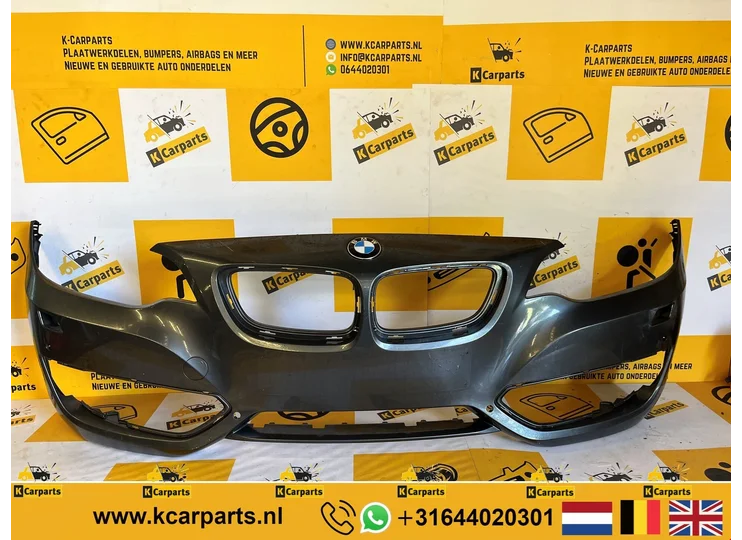 Voorbumper BMW 2-serie Coupe F22 Cabrio F23 Kls 4xPDC 